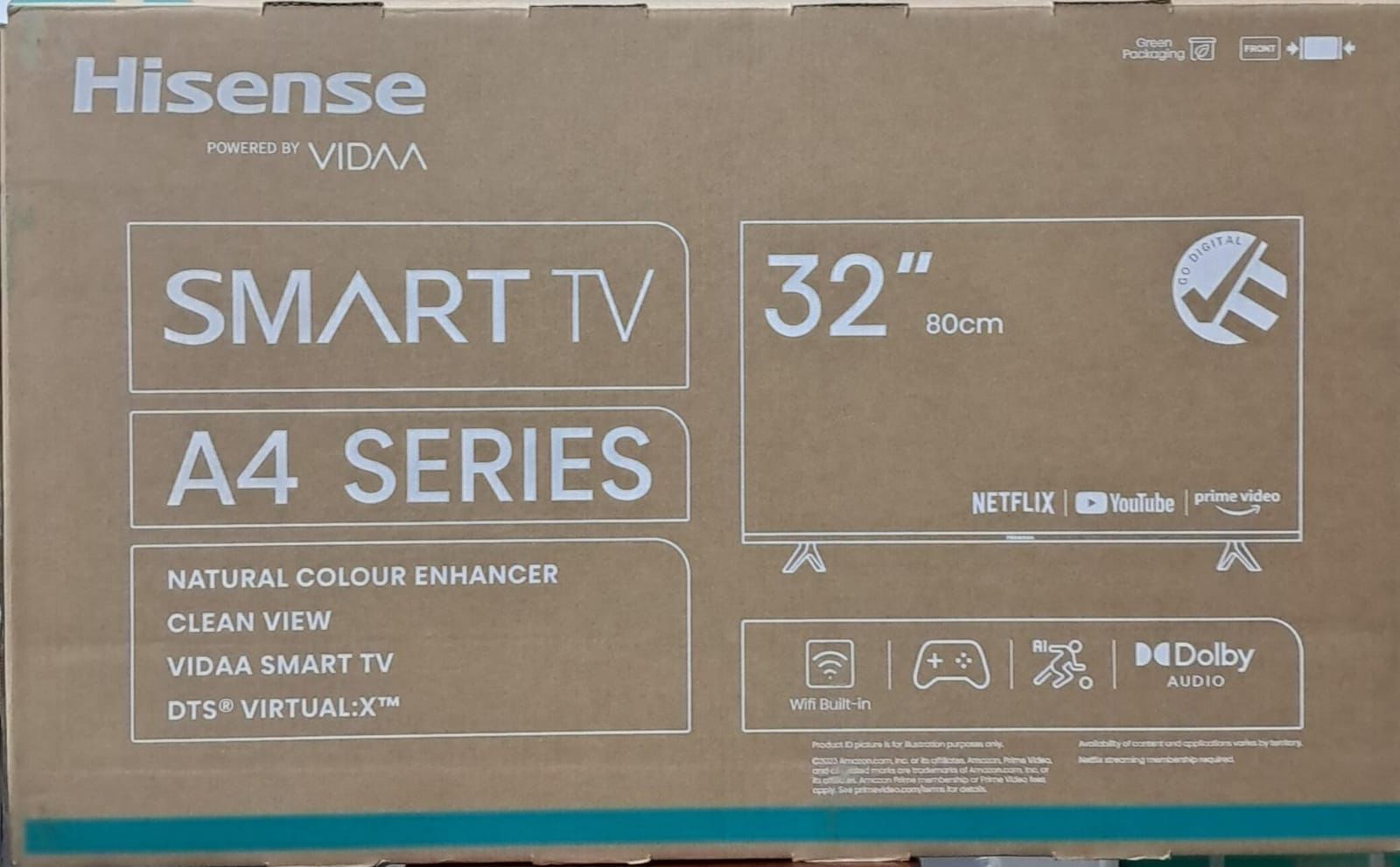 TV SMART HISENSE 32 POLEGADAS. SELADAS. J25