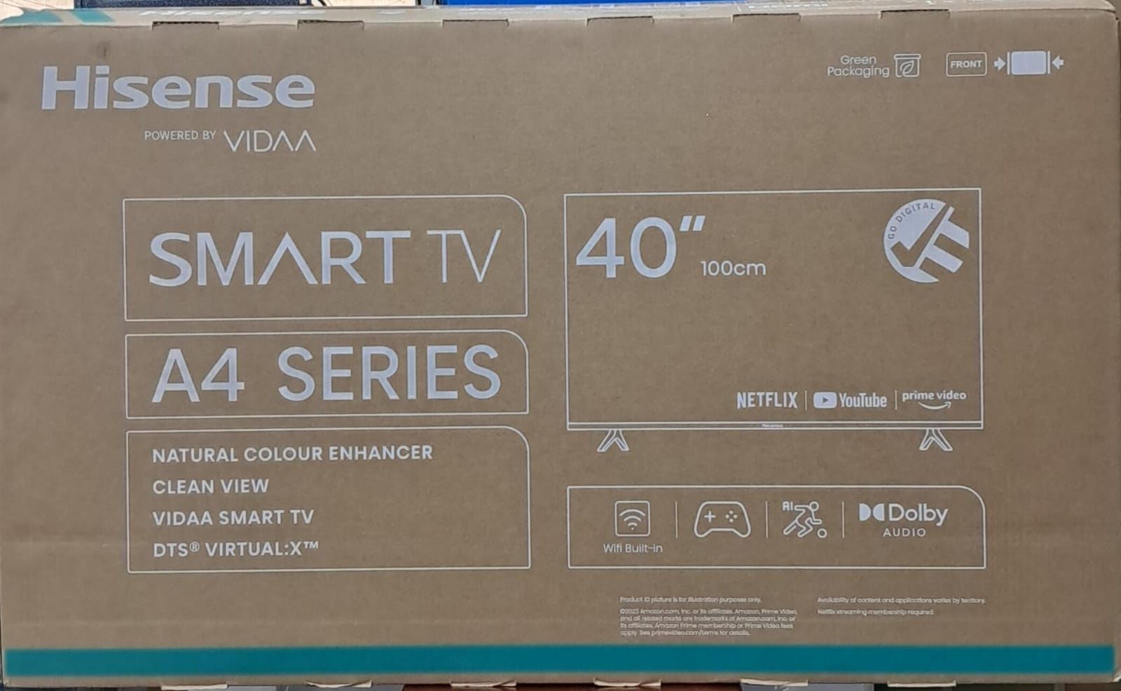 Tv Smart Hisense 40 Polegadas. J25