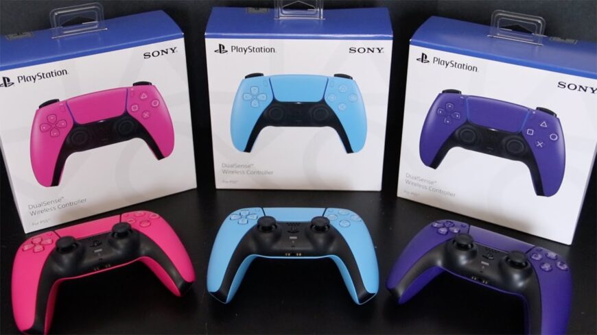 Joystick PS5 /Blue/Pink/Red/Purple/White. SELADOS