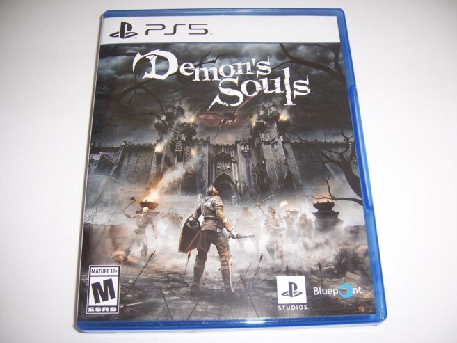 CD PS5 DEMONS SOULS. NOVOS