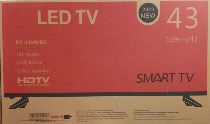 TV LED 43 SMART POLEGADAS