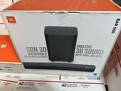 JBL SOUNDBAR 500. NOVOS, SELADOS. D24