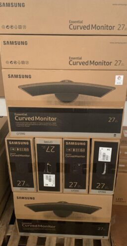 MONNITOR SAMSUNG CF390 27” CURVED 2023. NOVOS, SELADOS