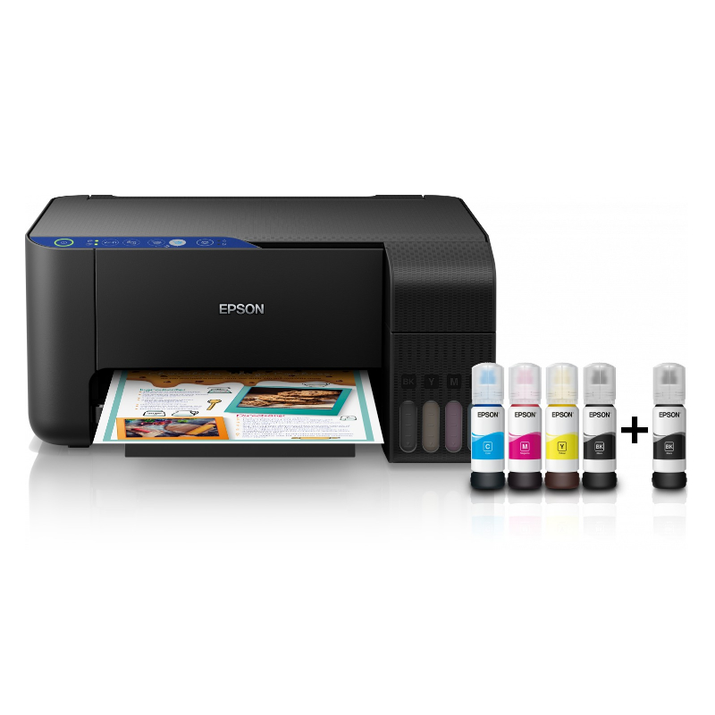EPSON ECOTANK L3251 COLORIDO PRINTER, IMPRESSORAS. NOVAS, SELADAS
