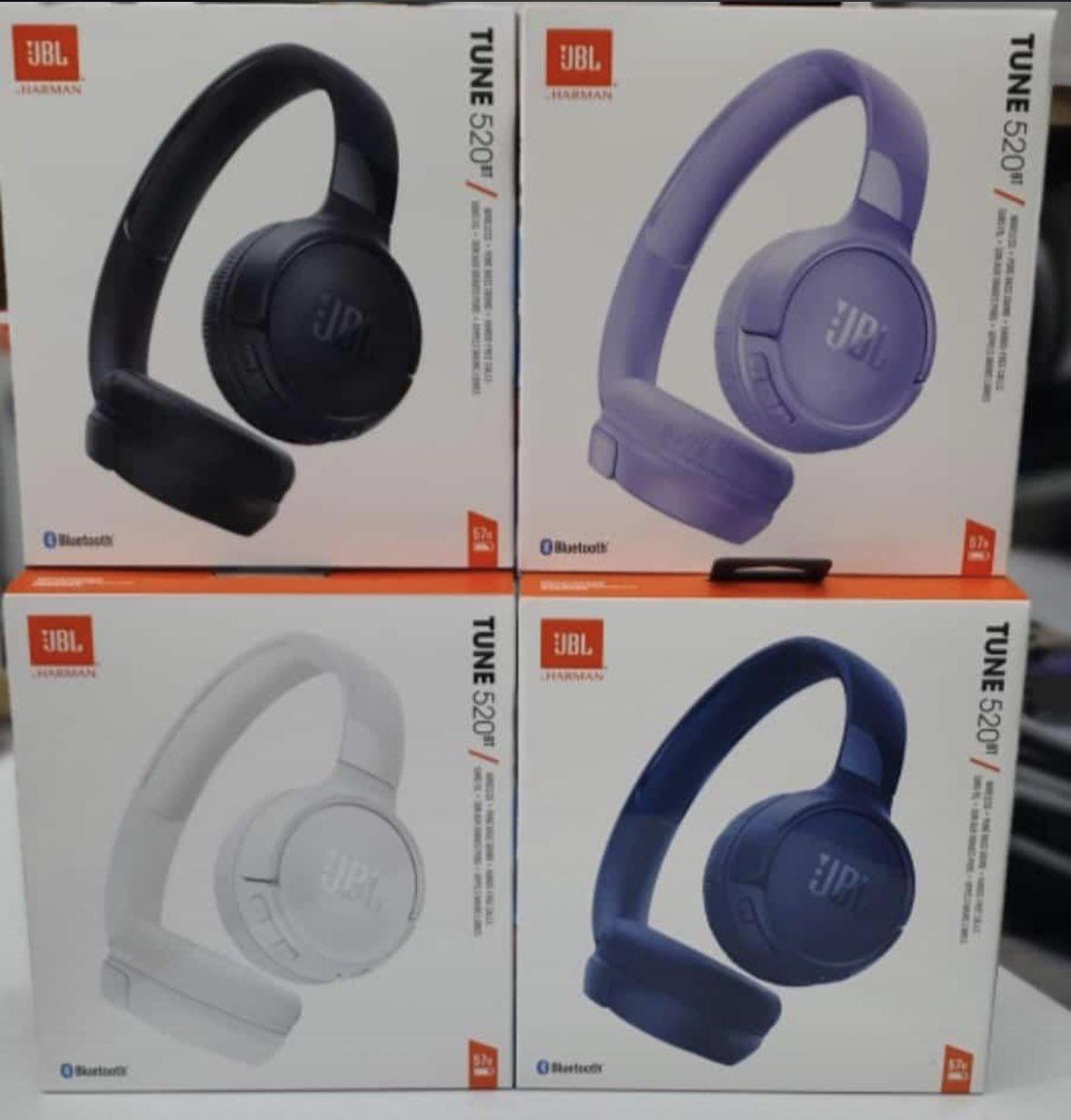 JBL Headphones Tune 520BT. SELADOS. N25