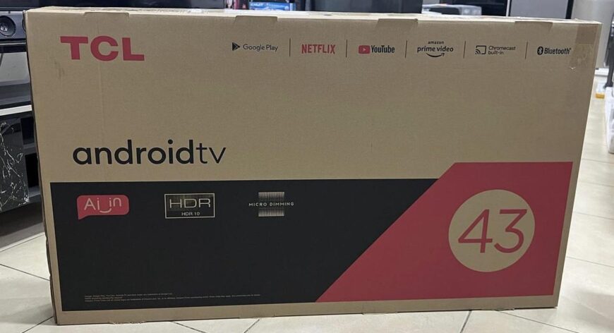 TV TCL 43 HD Smart android tv 43S5400