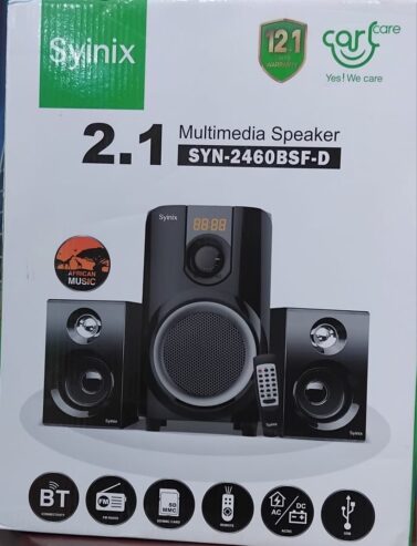 Syinix Speaker 2460. Som. NOVO, SELADO. D24