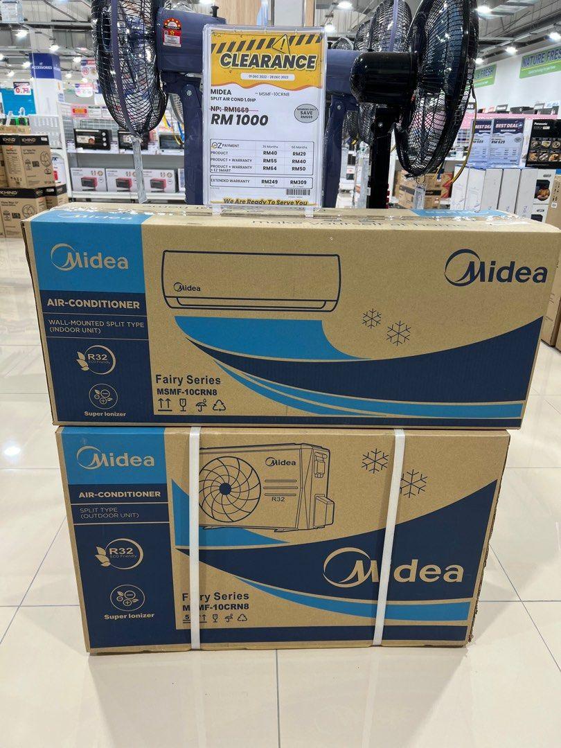 Ac Condicionado Midea 9000 BTU. NOVOS, SELADOS