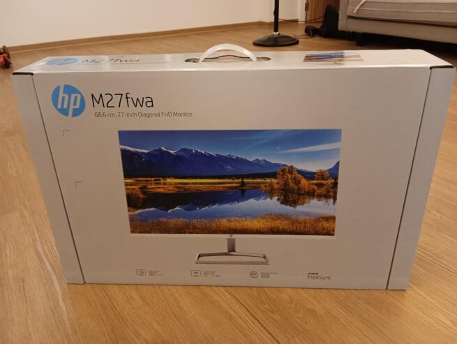 MONITOR HP 27FW / M27FWA 27”. NOVOS, SELADOS