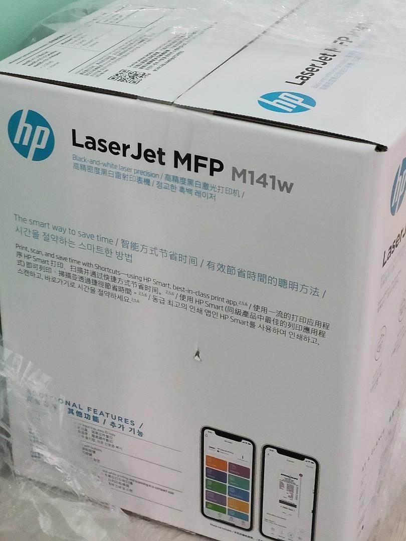 HP LASERJET M141W PRINTER, IMPRESSORAS. NOVAS, SELADAS