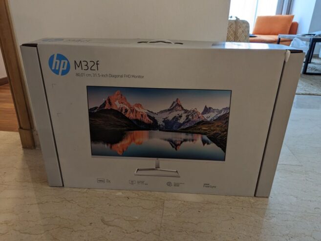 MONITOR HP M32F FHD 32”. NOVOS, SELADOS