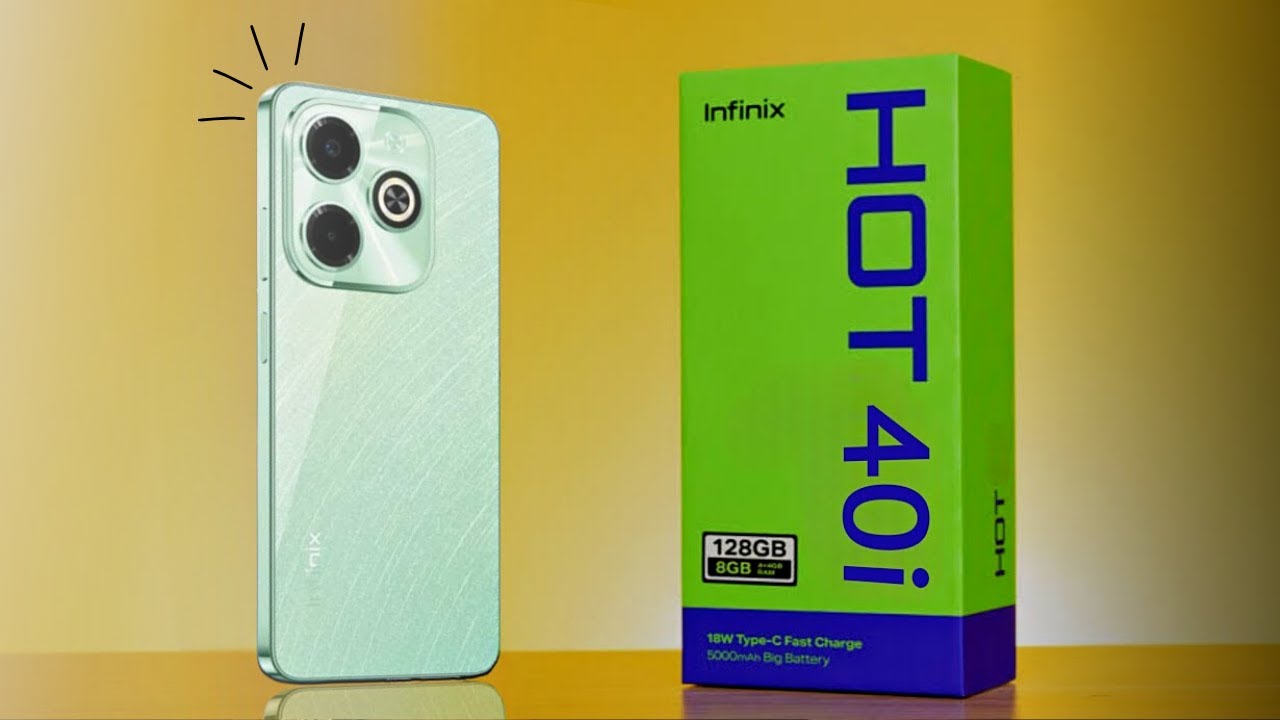Infinix Hot 40i 128GB+4GB. NOVOS, SELADOS. JL25