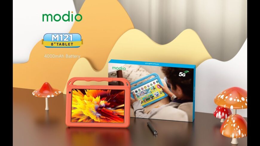 Tablet infantil Modio M121 32GB+1GB 8 polegadas. NOVOS, SELADOS. N24