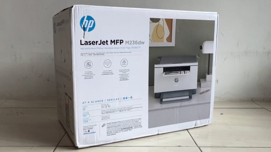 HP LASERJET M236DW PRINTER, IMPRESSORAS. NOVAS, SELADAS