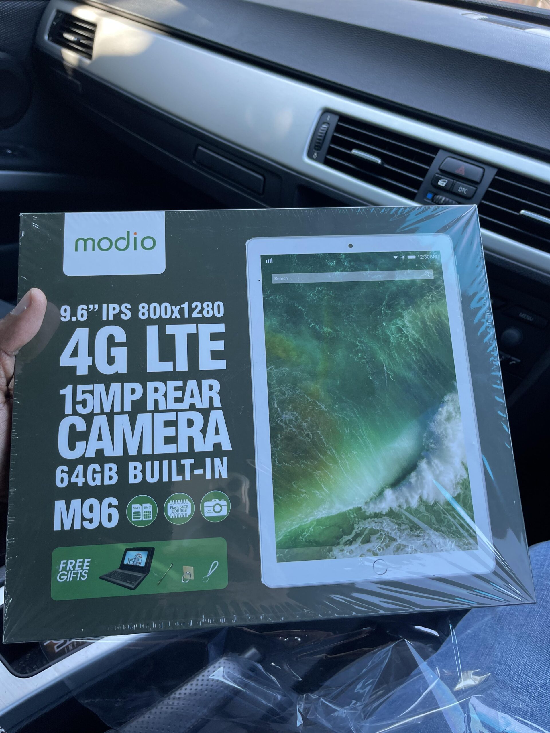 Tablet infantil Modio M96 4G 64GB Wi-Fi-celcular 2sim. NOVOS, SELADOS