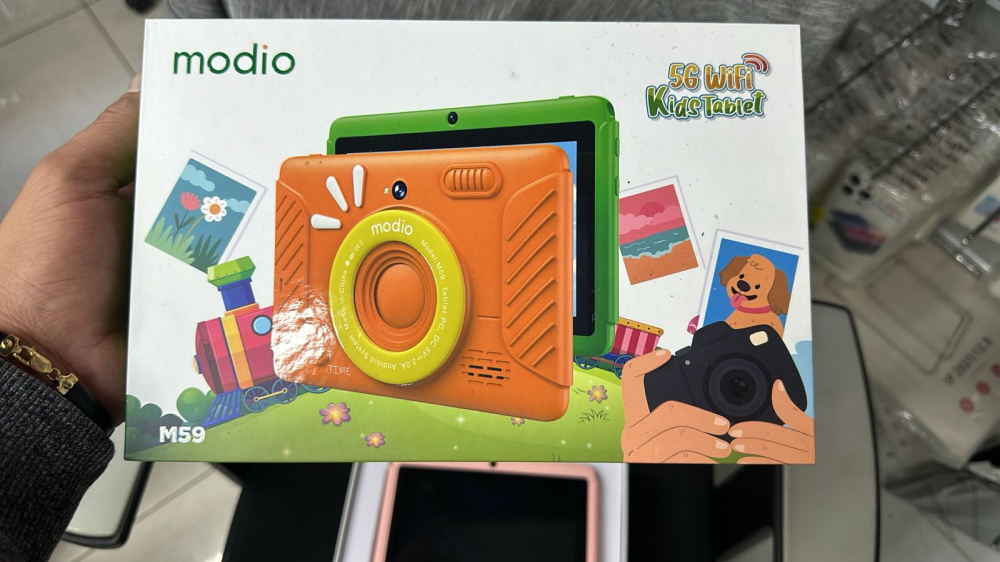 Tablet infantil Modio M59 64GB+4GB. NOVOS, SELADOS. N24