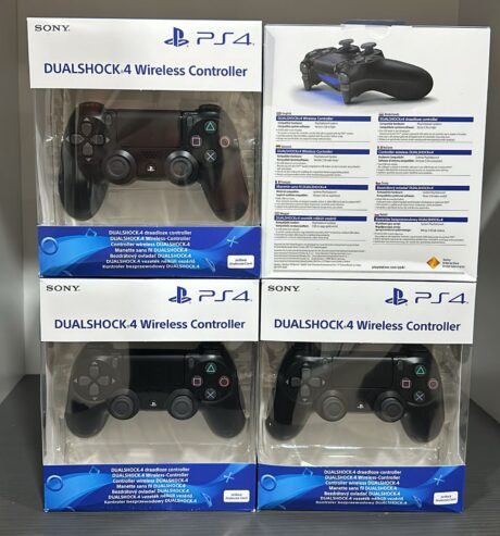 Joystick PS4 black. NOVOS. ORIGINAIS