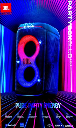 JBL PartyBox Club 120. Som, NOVOS, SELADOS. D24