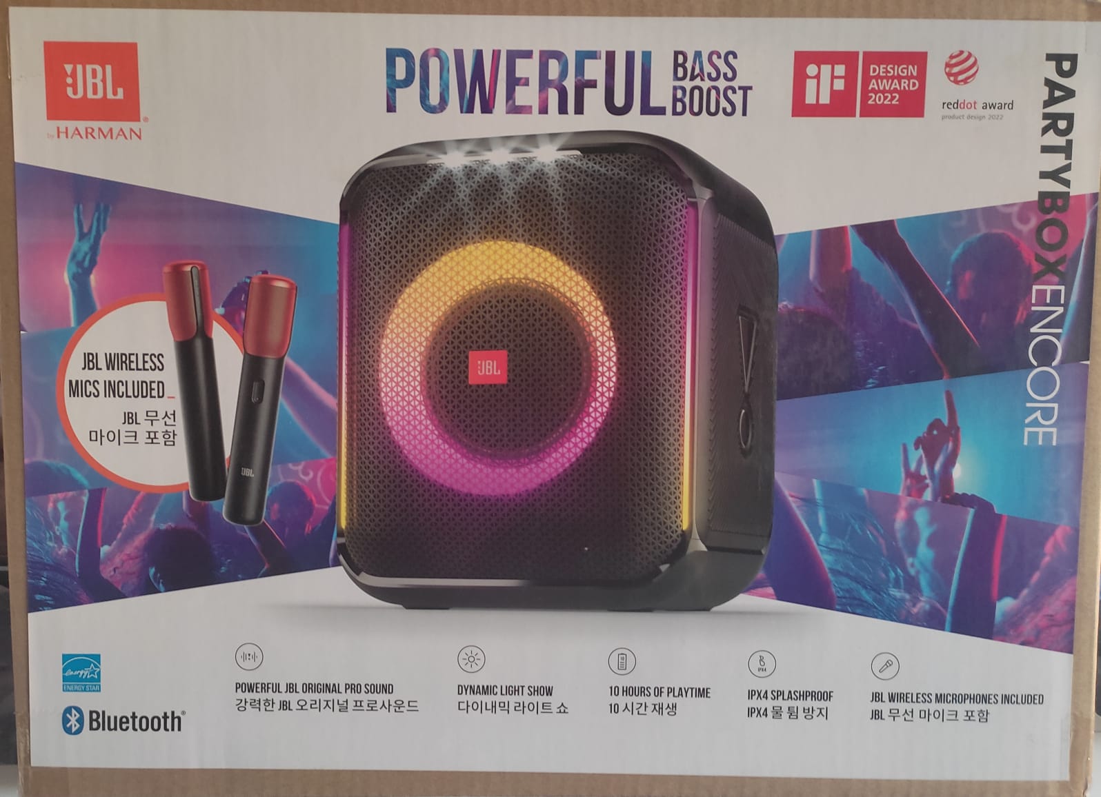 JBL PartyBox Encore, Com Duplo Microfone. SELADOS. JL25