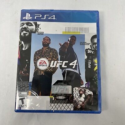 CD PS4 UFC 4. NOVOS, SELADOS. O24