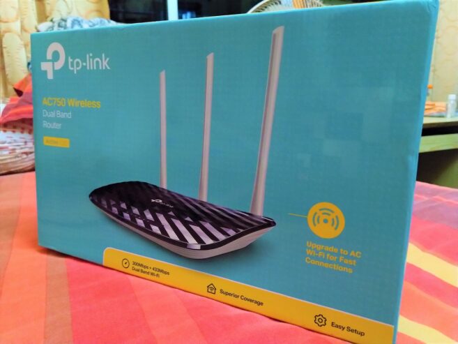 Router Tp link C20 Dual Wi-fi Ac750. NOVOS, SELADOS. D24