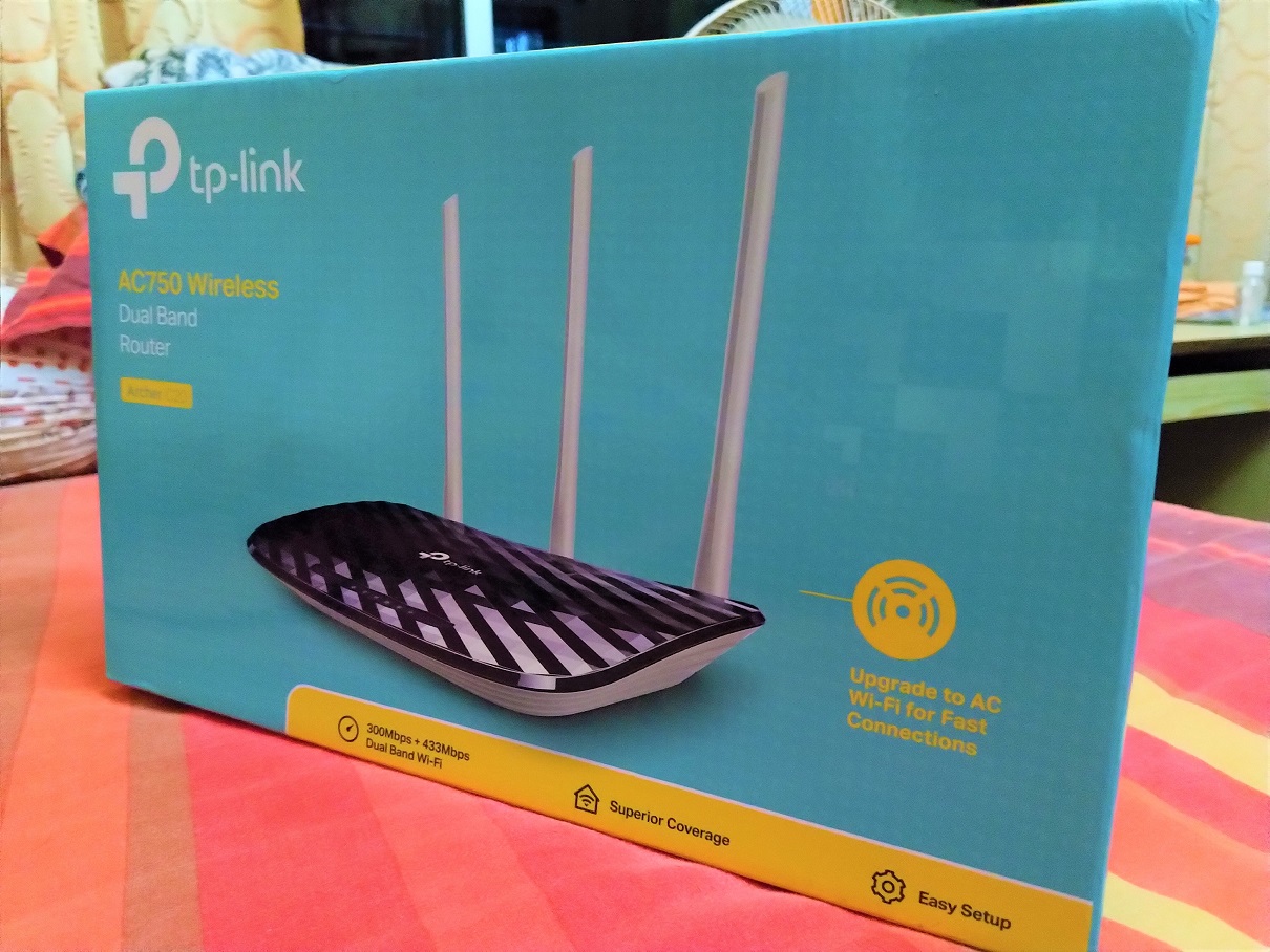 Router Tp link C20 Dual Wi-fi Ac750. NOVOS, SELADOS.. M25