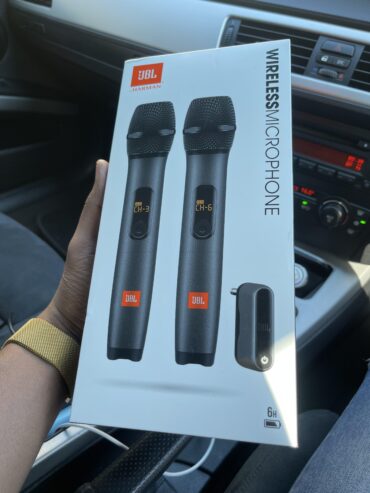 JBL Microfone Duplo Sem Fio JBL. NOVOS, SELADOS