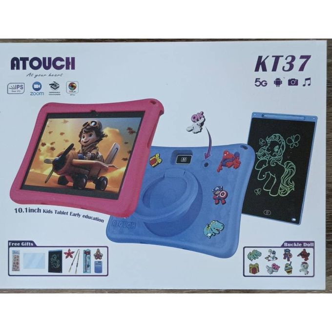 Tablet Infantil Atouch KT37, 256GB+8GB Dual SIM 10 inch. SELADOS. J25