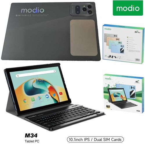 Tablet Modio M34, 256GB+8GB Dual SIM 10.1inch. SELADOS. J25