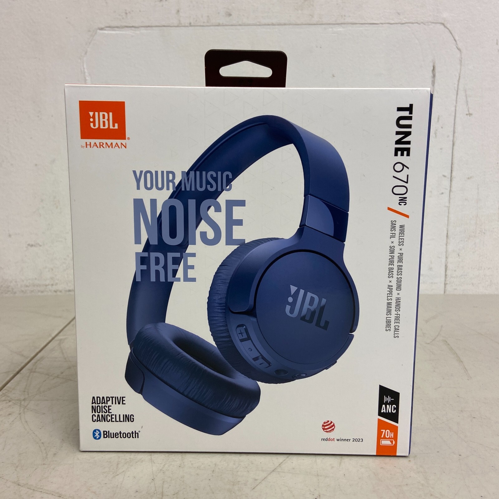 JBL Headphones Tune 670 NC. SELADOS. J25