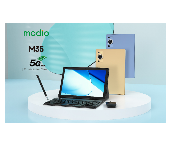 Tablet Modio M35, 512GB+8GB 5G Dual SIM, Com Teclado & Mouse. SELADOS. J25