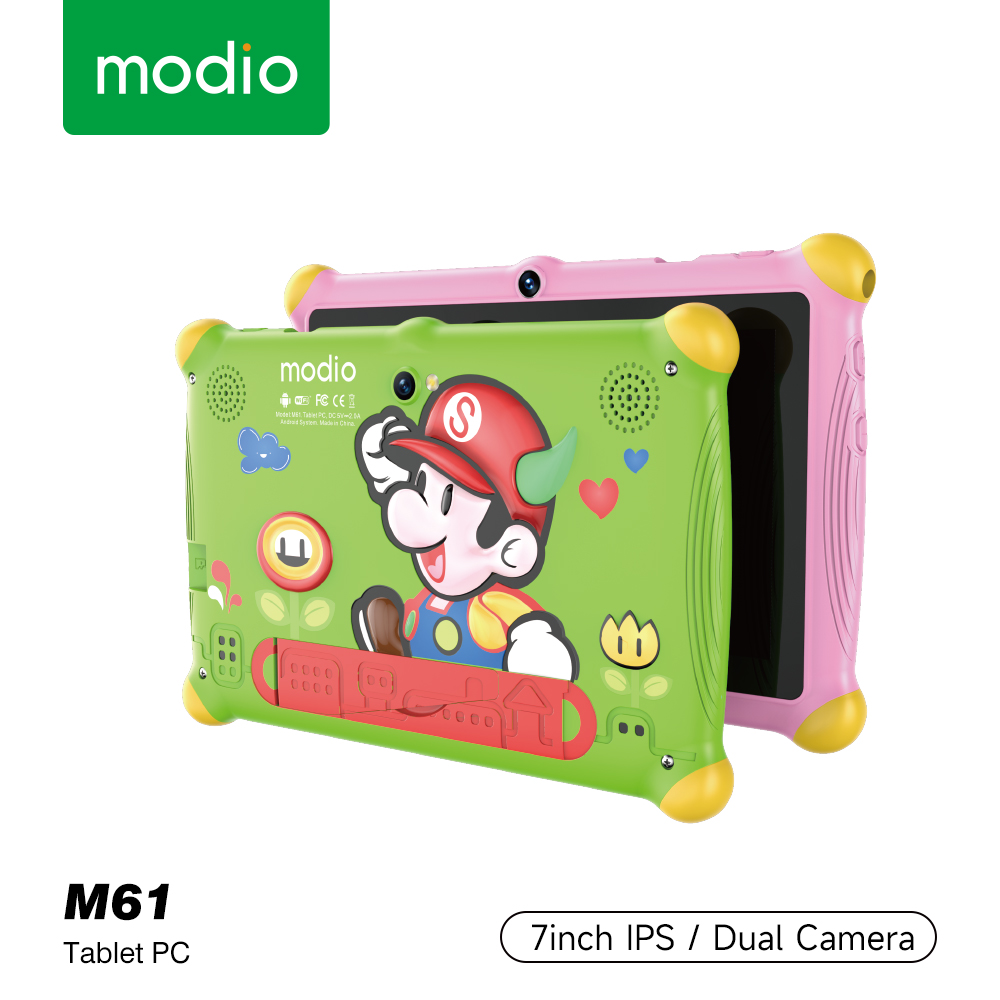 Tablet Infantil Modio M61, 128GB+4GB 5G Wifi 7 inch. SELADOS. J25