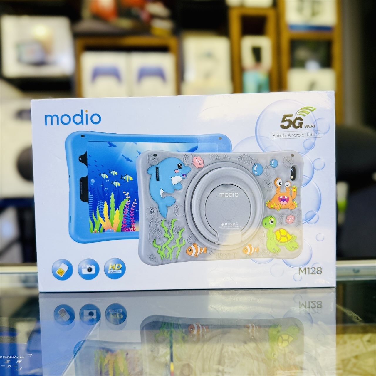 Tablet Infantil Modio M128, 256GB+6GB 5G Dual SIM Wifi 8 inch. SELADOS. J25