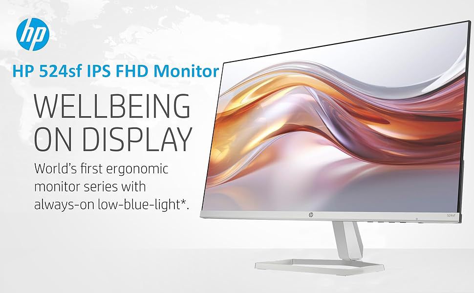 MONITOR HP SÉRIES 5 524SF FHD 23.8”. SELADOS. J25