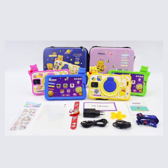 Tablet Infantil Atouch KC64, 256GB+8GB Dual SIM 7 inch. SELADOS. J25