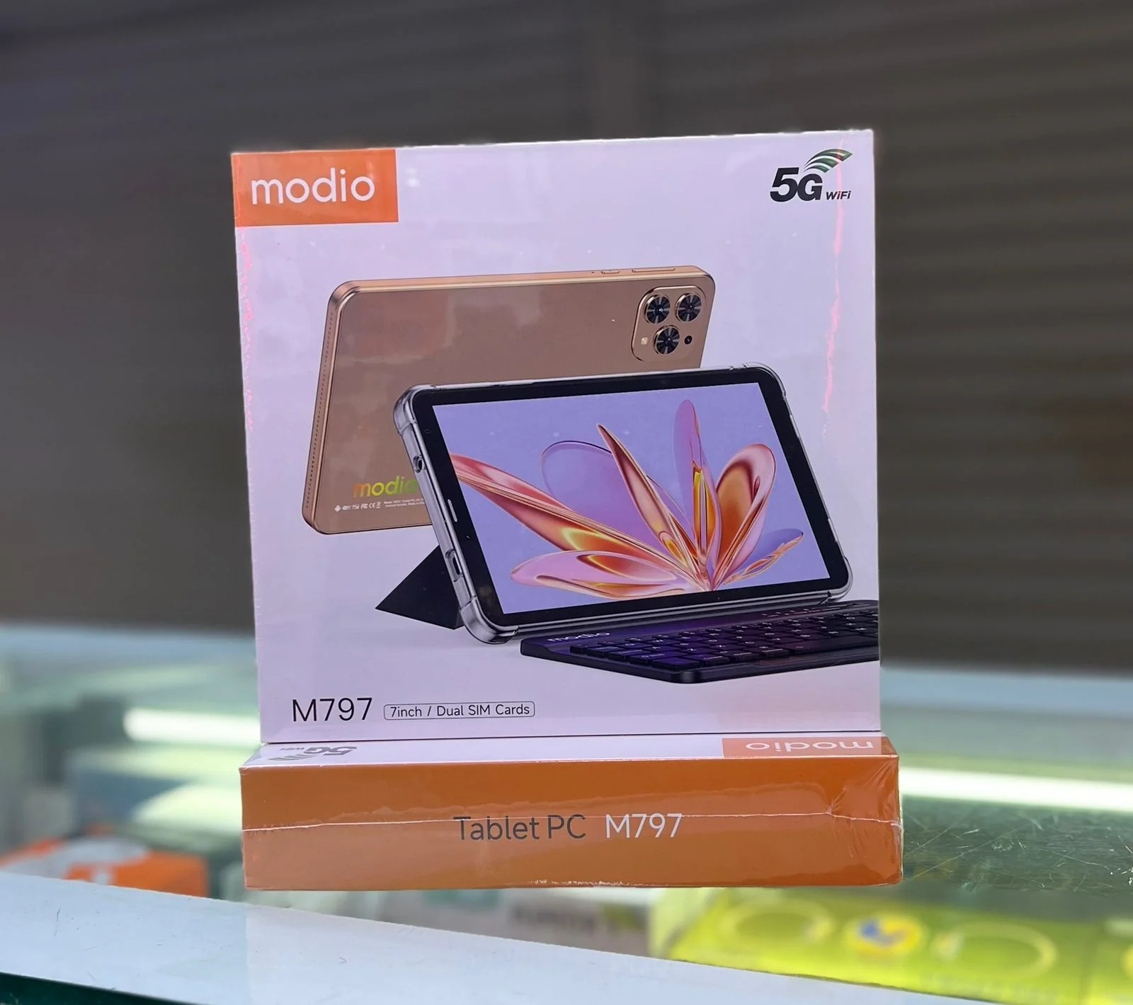 Tablet Infantil Modio M797 256GB+6GB Dual SIM 7 inch. SELADOS. J25