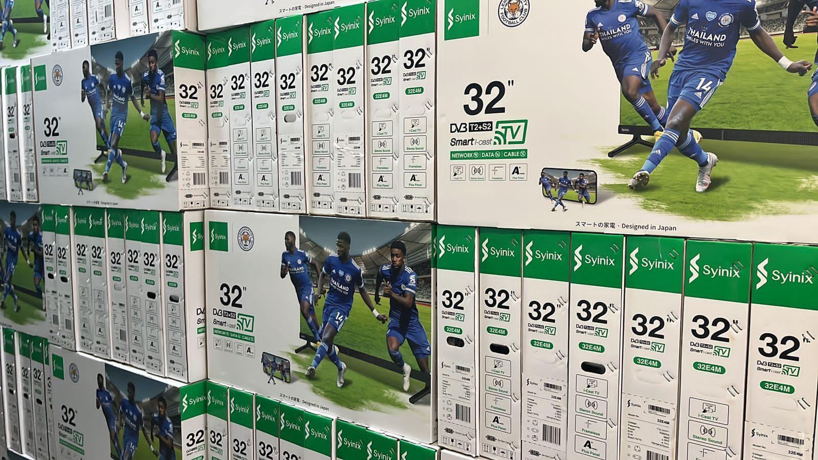 TV Syinix Smart 32” Polegadas. NOVAS, SELADAS. J25