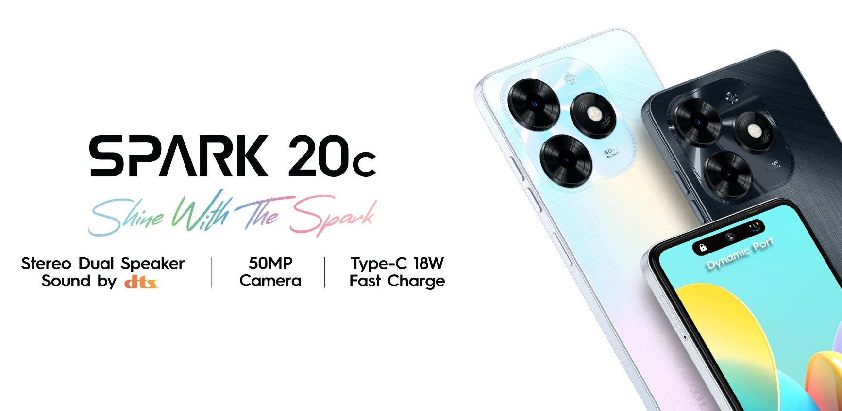 Tecno Spark 20C 256GB+4GB. SELADOS. JL25