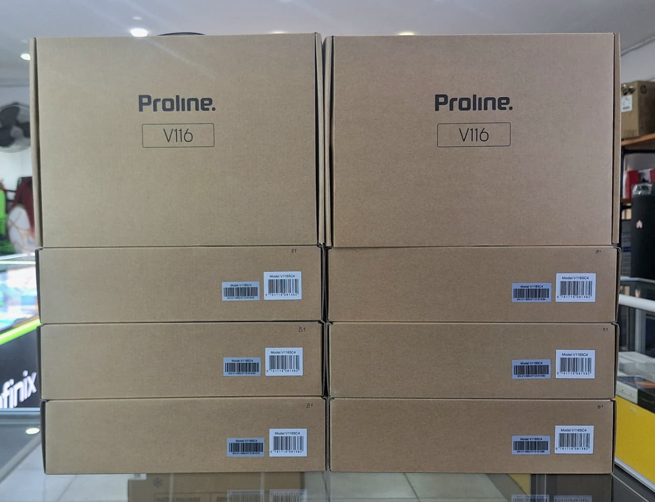 Laptop Proline V116 Intel Celeron 4GB+500GB. SELADOS. AG25