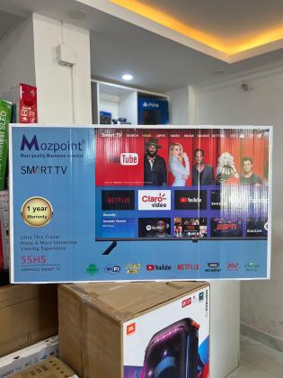 TV Smart Mozpoint 55 Polegadas Modelo Frameless. SELADAS. AG25