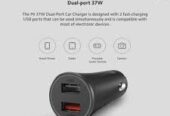 Adaptador De Carregador Para Carro Mi Dual port 37w. DZ25