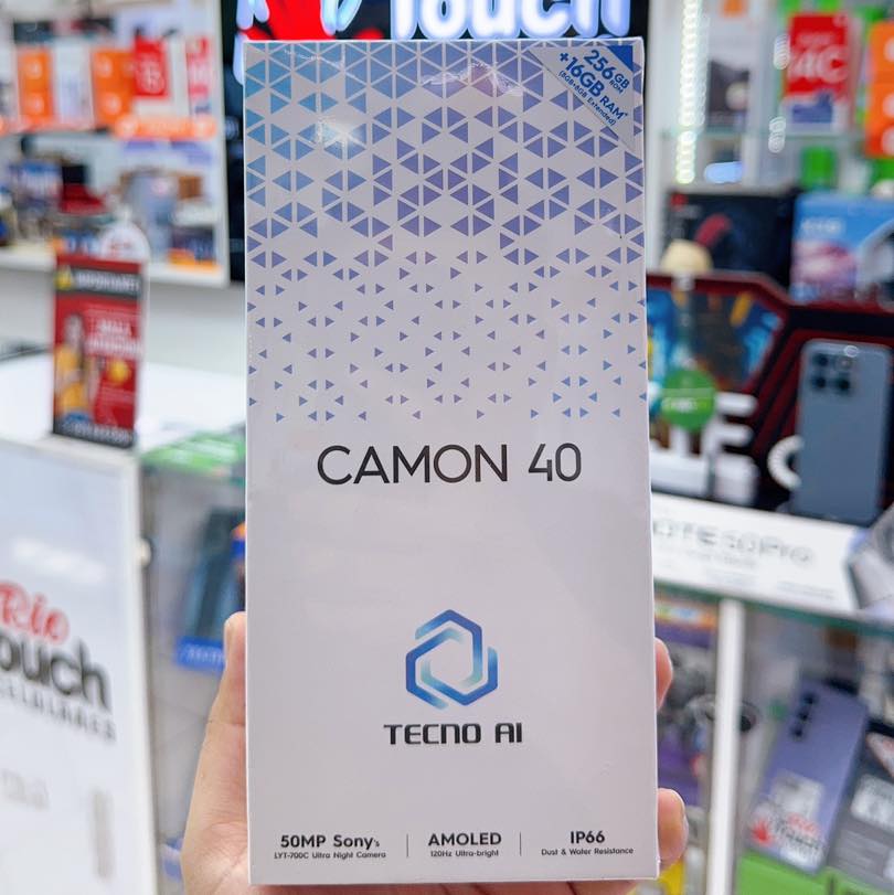 Tecno Camon 40 Pro 256GB+8GB. SELADOS. N25