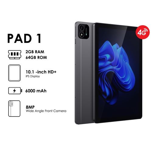 Itel Smart PAD 1 4G 64GB+2GB 10.1 Polegadas. SELADOS. DZ25