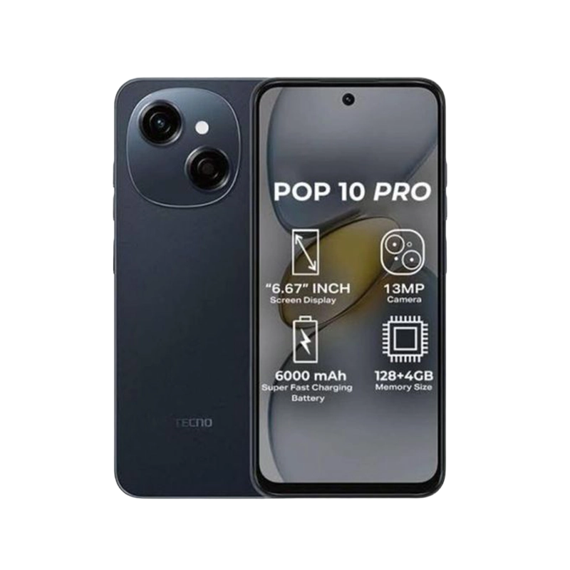Tecno Pop 10 Pro 128GB+4GB. SELADOS. DZ25