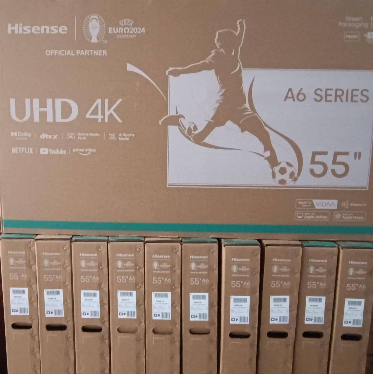 Tv Smart Hisense A6N 4K ULTRA HD 55″. SELADAS. JN26