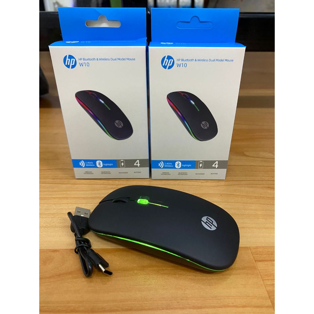 Mouse HP W10 Recarregável. SELADOS. JN26