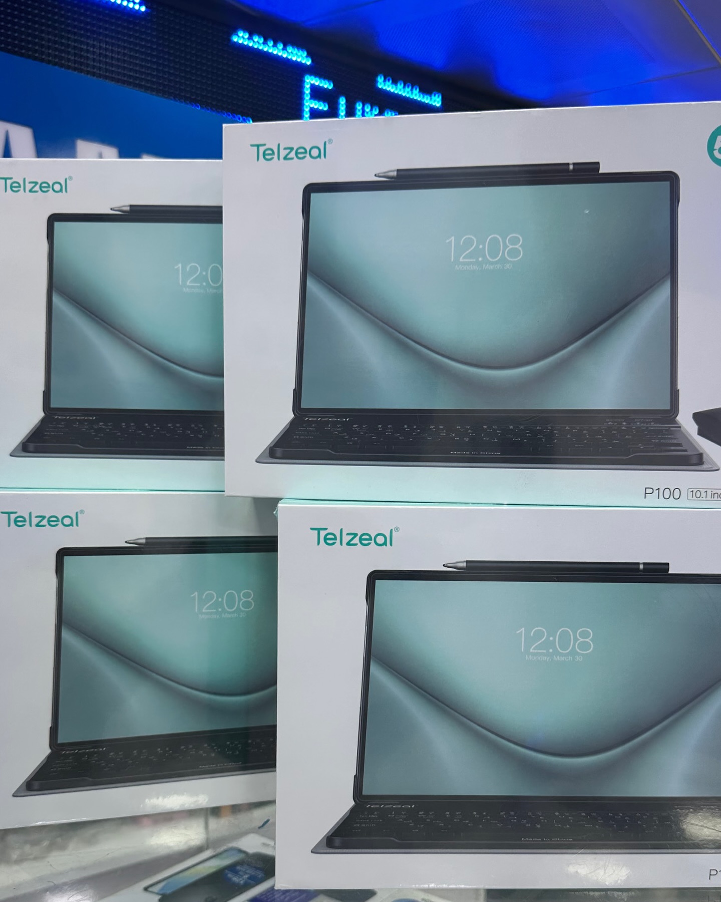 Tablet Telzeal P100 512GB com Entrada para Cartão SIM. SELADOS. FB26