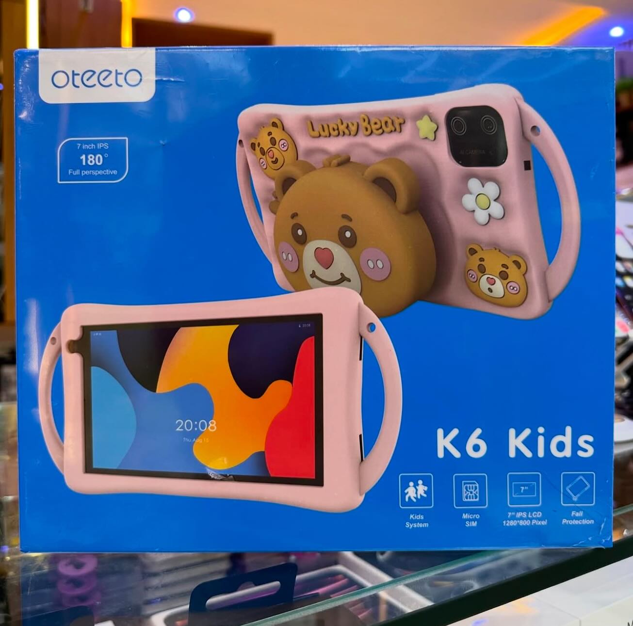 Tablet Oteeto K6 128GB com Entrada para Cartão SIM. SELADOS. FB26