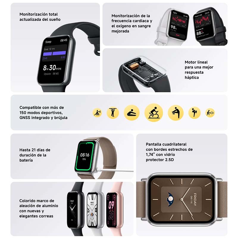Xiaomi Smart Band 9 Pro. SELADOS. FB26
