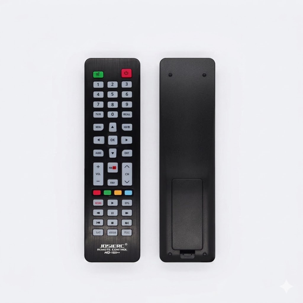 Remoto Universal 2-em-1 para Smart TV e Android Box – Modelo (Remote) com Função Mouse. A